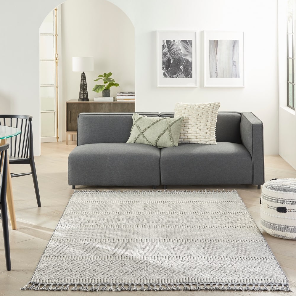 Nourison Elwood Moroccan Geometric Area Rug