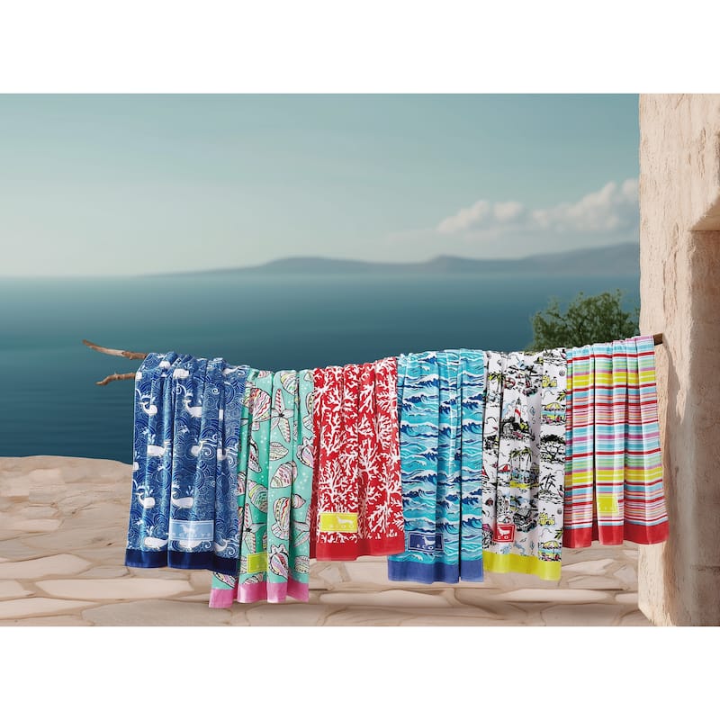 SCOUT Oversized Printed Beach Towel