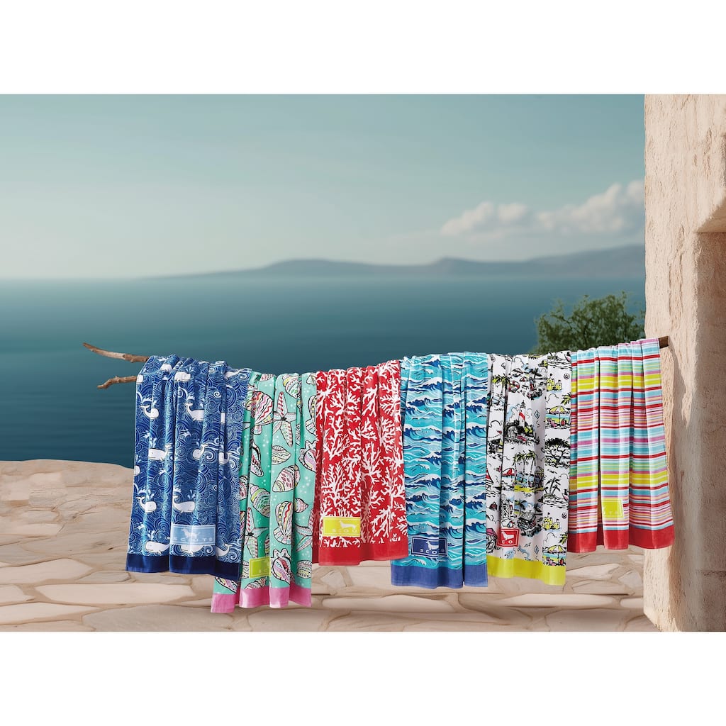 SCOUT Oversized Printed Beach Towel