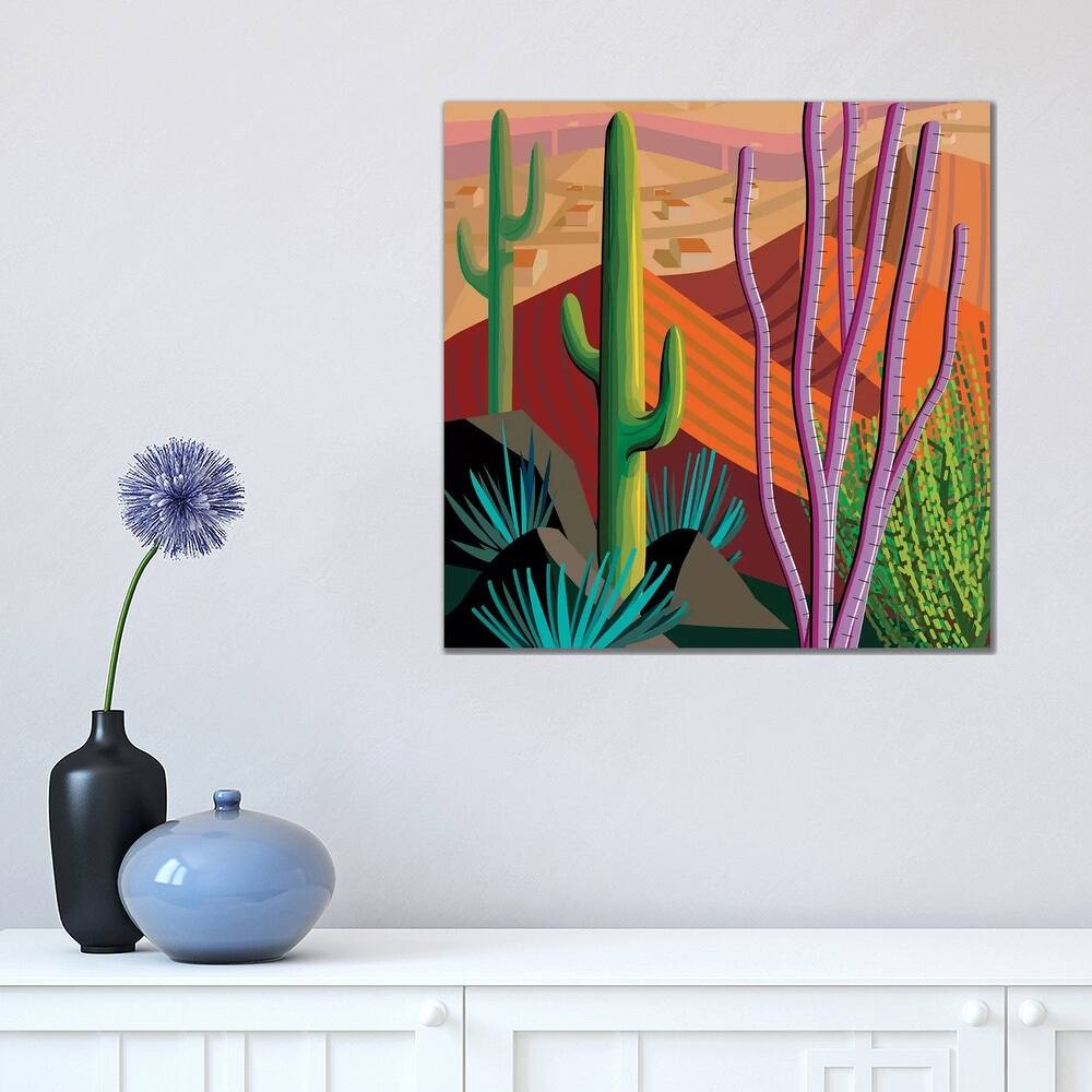 iCanvas "Tucson, Square" by Charles Harker Canvas Print