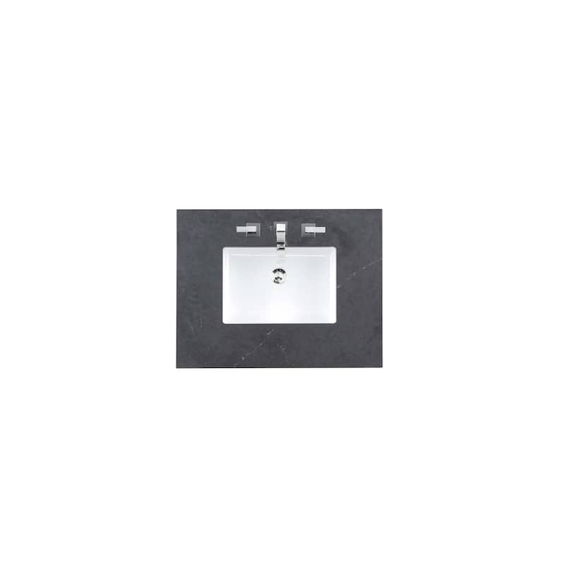 James Martin Vanities Brittany 48" Single Vanity, Black Onyx