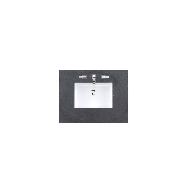James Martin Vanities Portland 72" Double Vanity, Whitewashed Walnut - Charcoal Soapstone Quartz