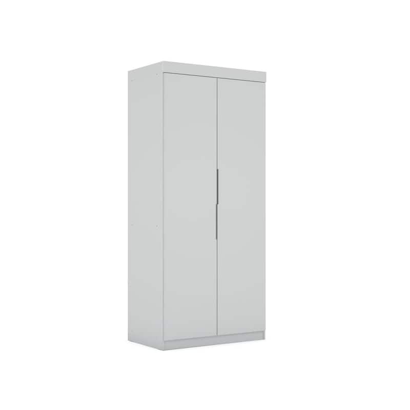 Mulberry 2.0 Sectional Modern Armoire Wardrobe Closet