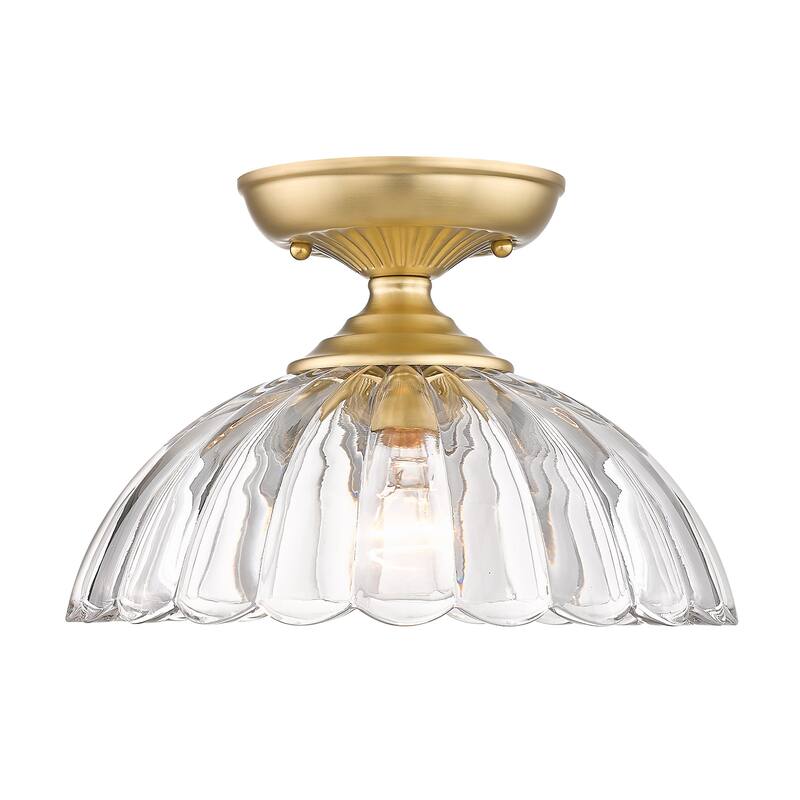 Audra 1 Light Semi-flush