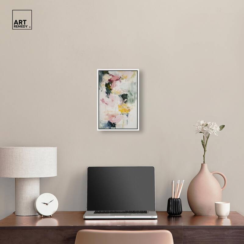 Dripping Colors II Canvas by Art Remedy