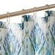 preview thumbnail 7 of 6, Lush Decor Ikat Drops Teal Shower Curtain