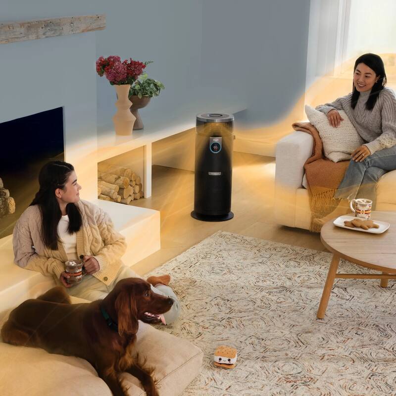Shark R-HC501 3-in-1 Max Heater & Fan Air Purifier, Grey - Certified