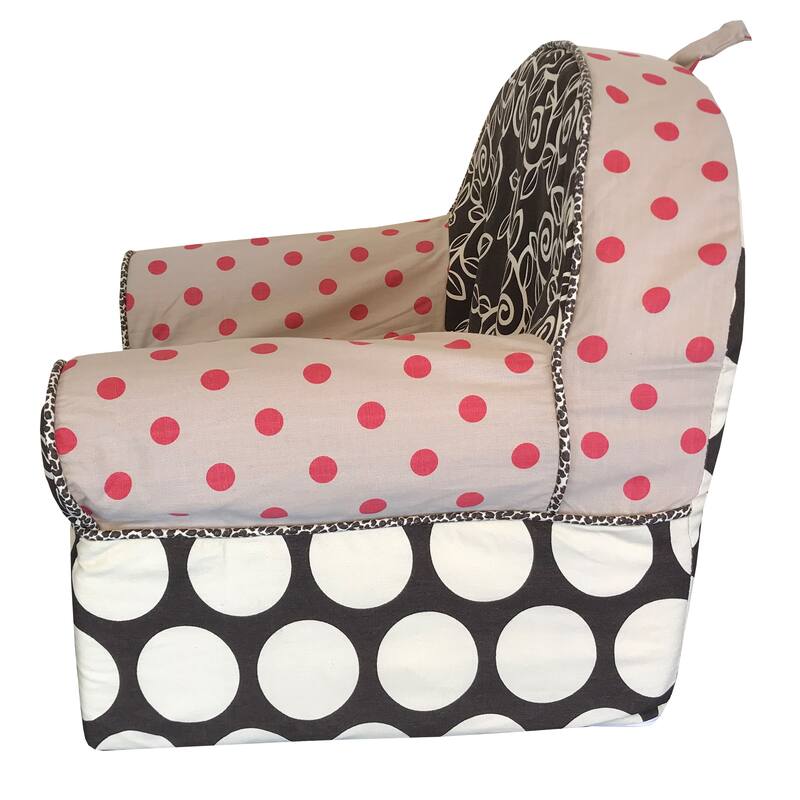 Cotton Tale Raspberry Dot Baby's 1st Chair - Multi