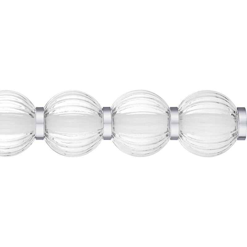 Elway Integrated LED Polished Chrome Bath Light