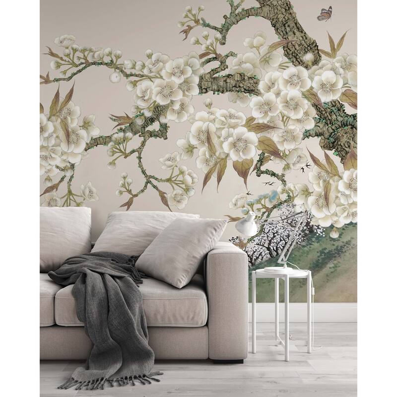 GK Wall Design Vintage Floral Retro Flower Nostalgic Wallpaper
