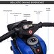 preview thumbnail 4 of 8, Electric Motorcycle for Kids, 6V Ride-On Toy with High-Traction Wheels, Horn, Music, and Bright Headlights for 37-60 Months