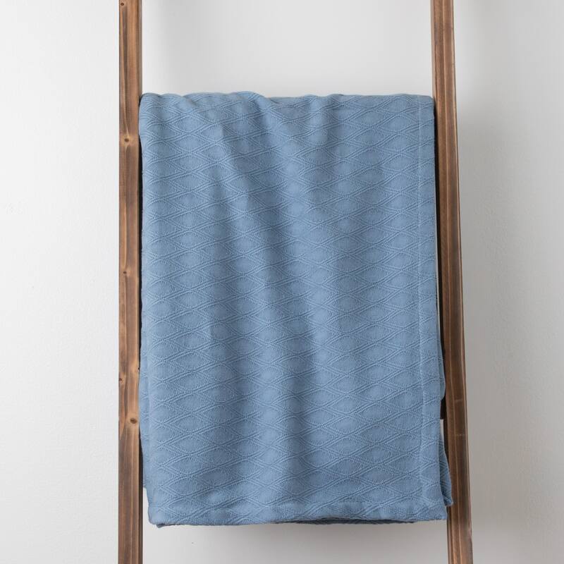 Aston & Arden Eucalyptus Tencel and Cotton Thermal Throw