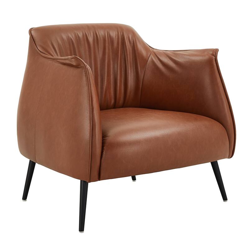 Brno Leather Gel Accent Chair by iNSPIRE Q Modern