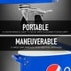 preview thumbnail 19 of 20, Permasteel Sporty Oval Shape Patio Cooler with Pepsi Logo
