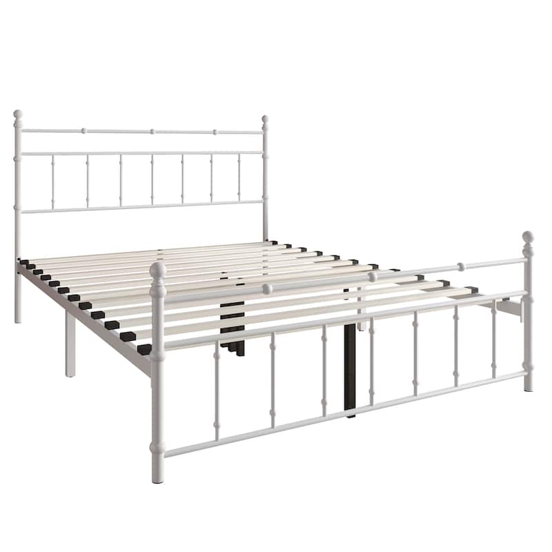 CraftPorch Victoria Style Metal Platform Bed