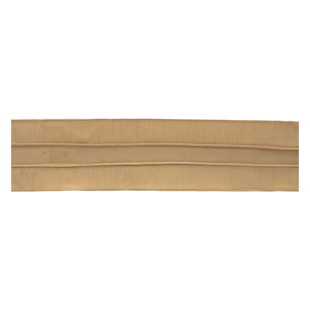 Wired Ribbon 4 Inch x 5 Yards Set of 2 for Gift Wrapping - 180” x 4”x 0.25”