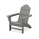preview thumbnail 32 of 31, POLYWOOD® Kahala Adirondack Chair Slate Grey