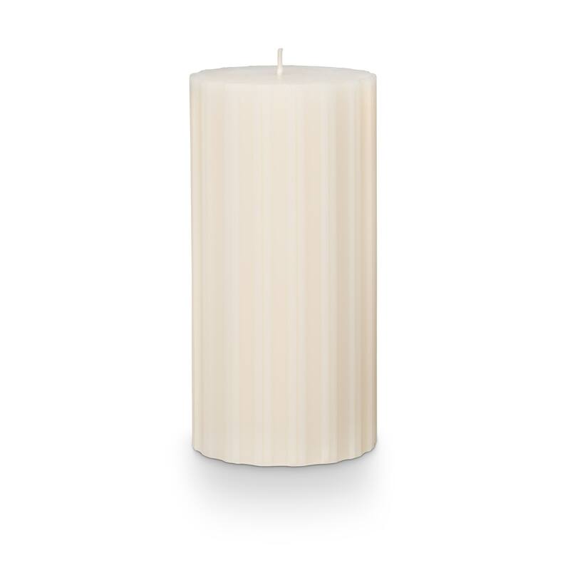 ILLUME Noble Holiday Unfragranced Pillar Candle