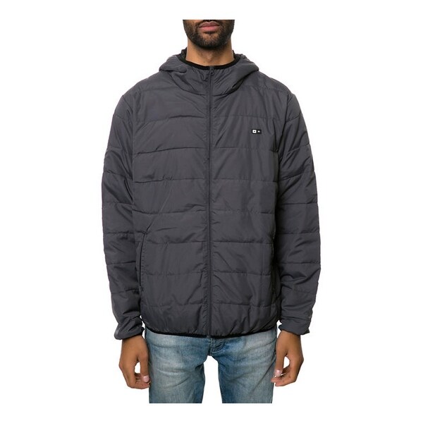 grey puffer jacket mens