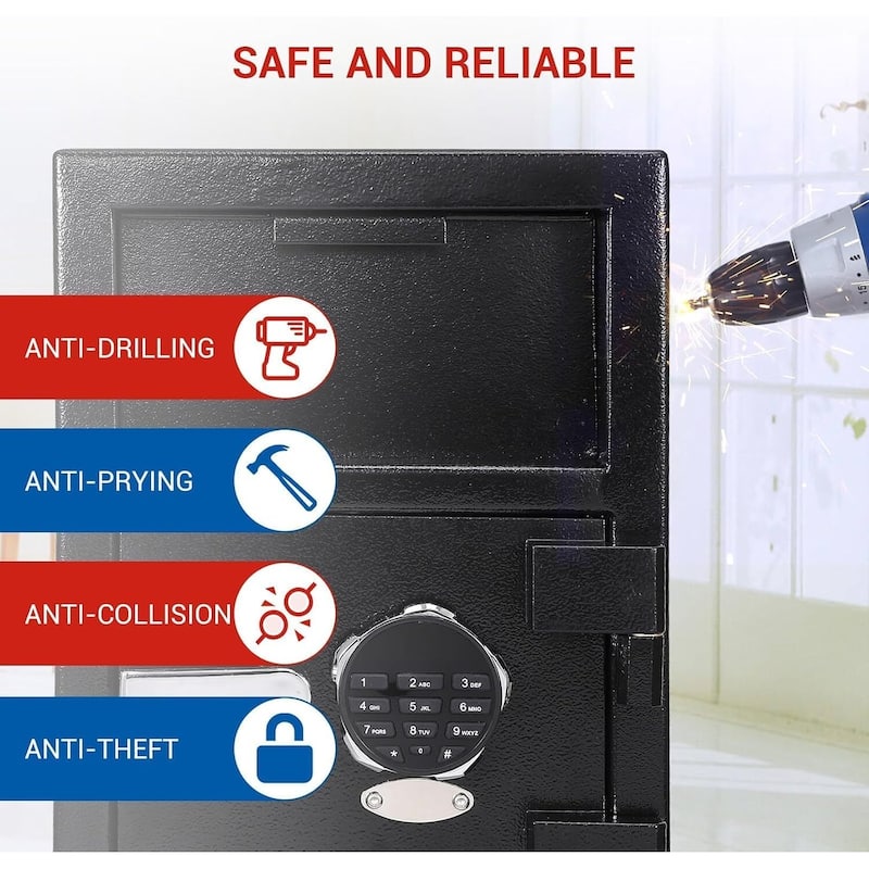 TrailBlaze Steel Drop Safe Box
