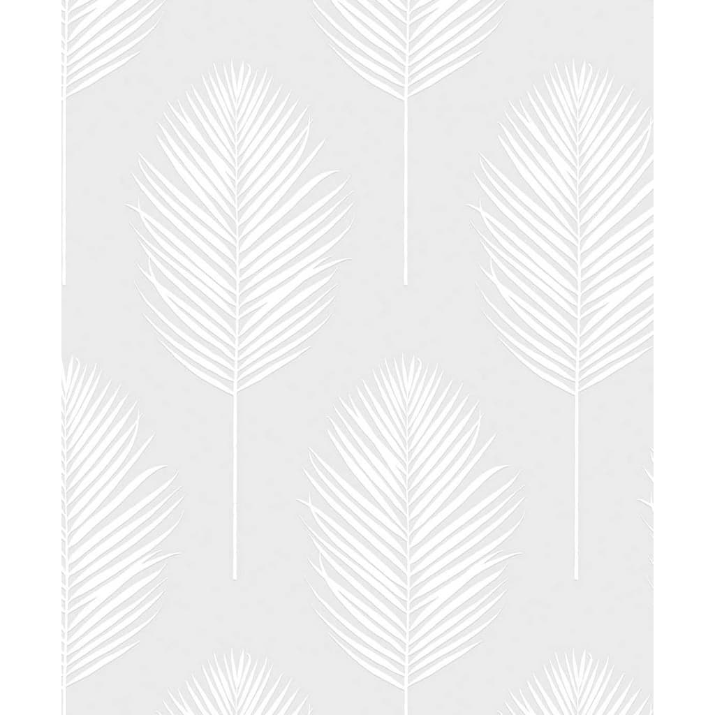 NextWall Palm Leaf Paintable Peel and Stick Wallpaper - 20.9 in. W x 18 ft. L