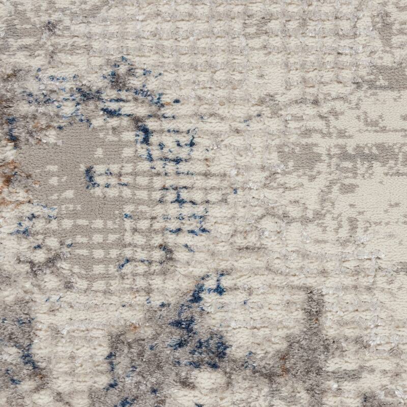 Royal Terrace Floral Abstract Contemporary Area Rug
