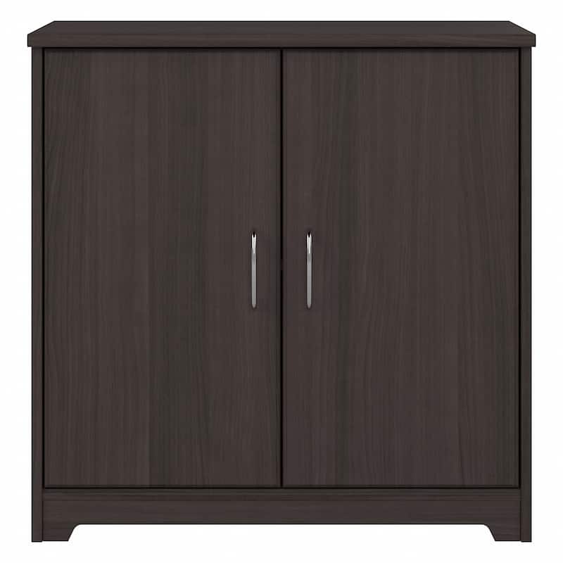Cabot Small Bathroom Storage Cabinet with Doors by Bush Furniture