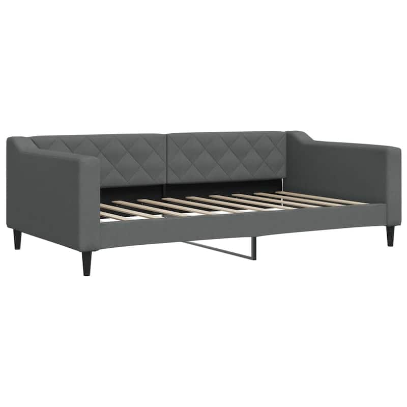 vidaXL Day Bed Upholstered Sleeper Sofa Bed for Bedroom Living Room Fabric