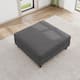 Large Corduroy Ottoman