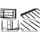 preview thumbnail 7 of 7, Twin Over Twin Bunk Bed with Trundle and Guard Rail and 2 Side Ladders