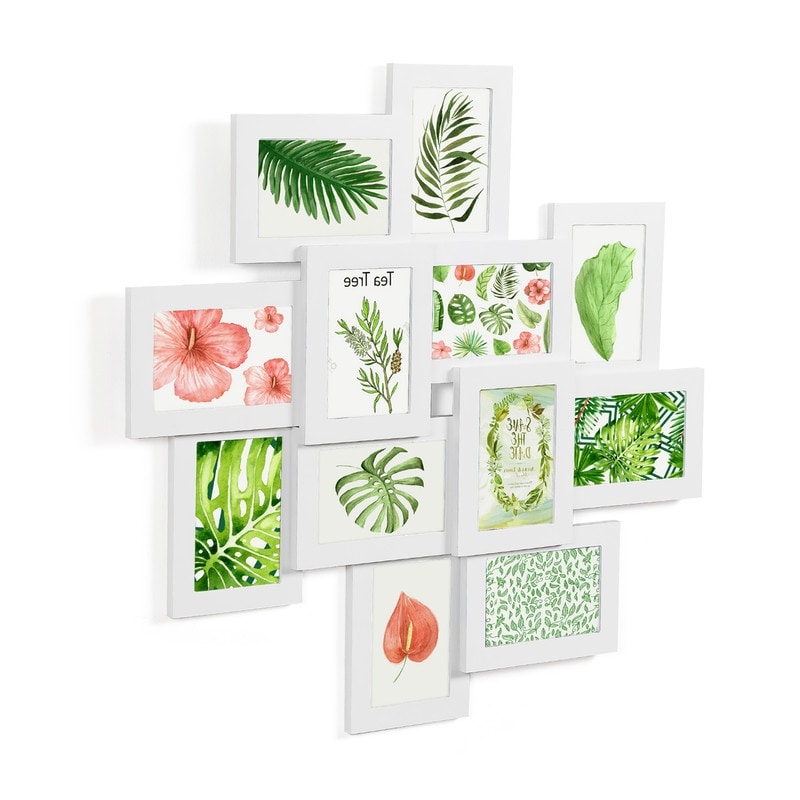 Adeco Decorative Wall Wood Hanging Photo Frame 12- 4 x 6 Inch Openings - On  Sale - Bed Bath & Beyond - 35366718