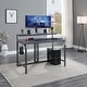 preview thumbnail 3 of 13, Reload 48-inch Contemporary Gaming Desk
