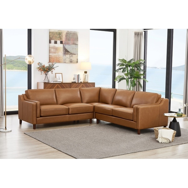 Symmetrical sales sectional leather