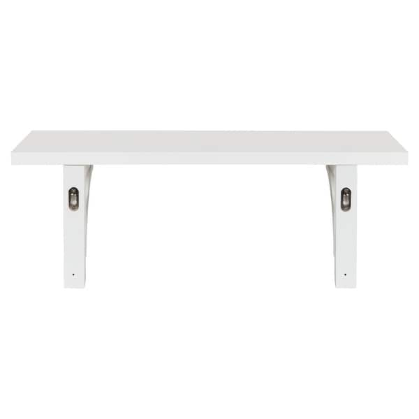 Shop Kate And Laurel Corblynd Traditional Wood Wall Shelf