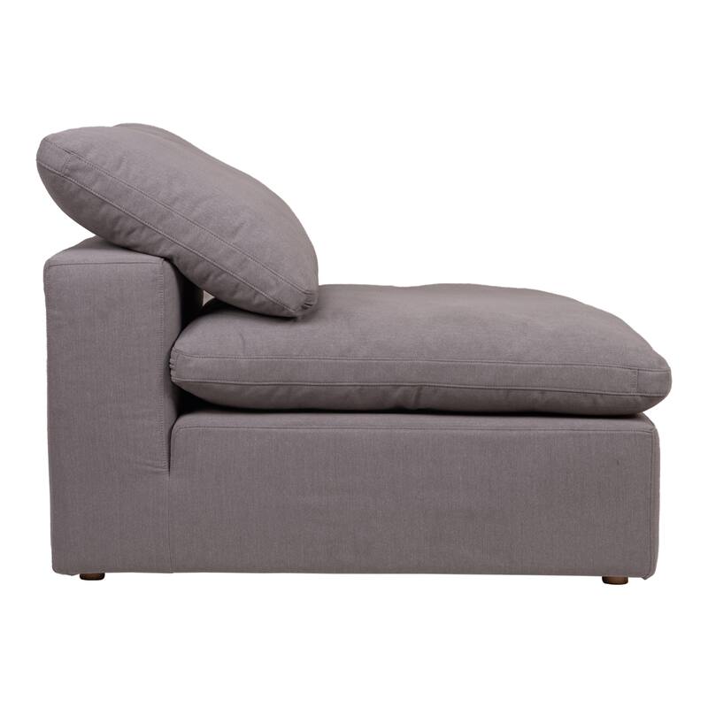 Aurelle Home Corbin Modern Modular Sectional Piece - Slipper Chair