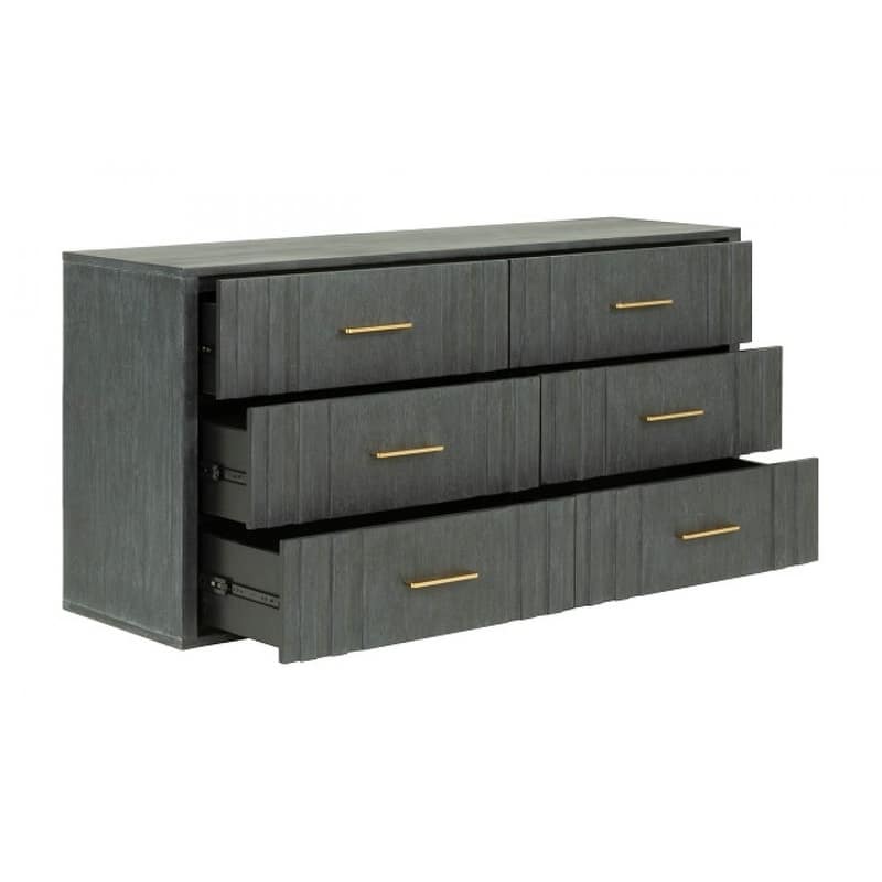 Modrest Manchester Contemporary Dark Grey Bedroom Set
