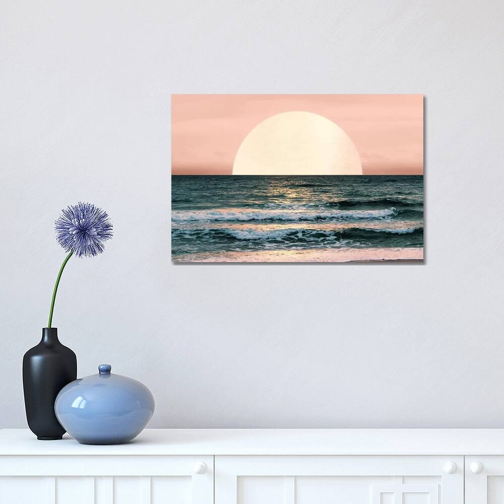 iCanvas "Ocean Beach Sunset" by Nature Magick Canvas Print