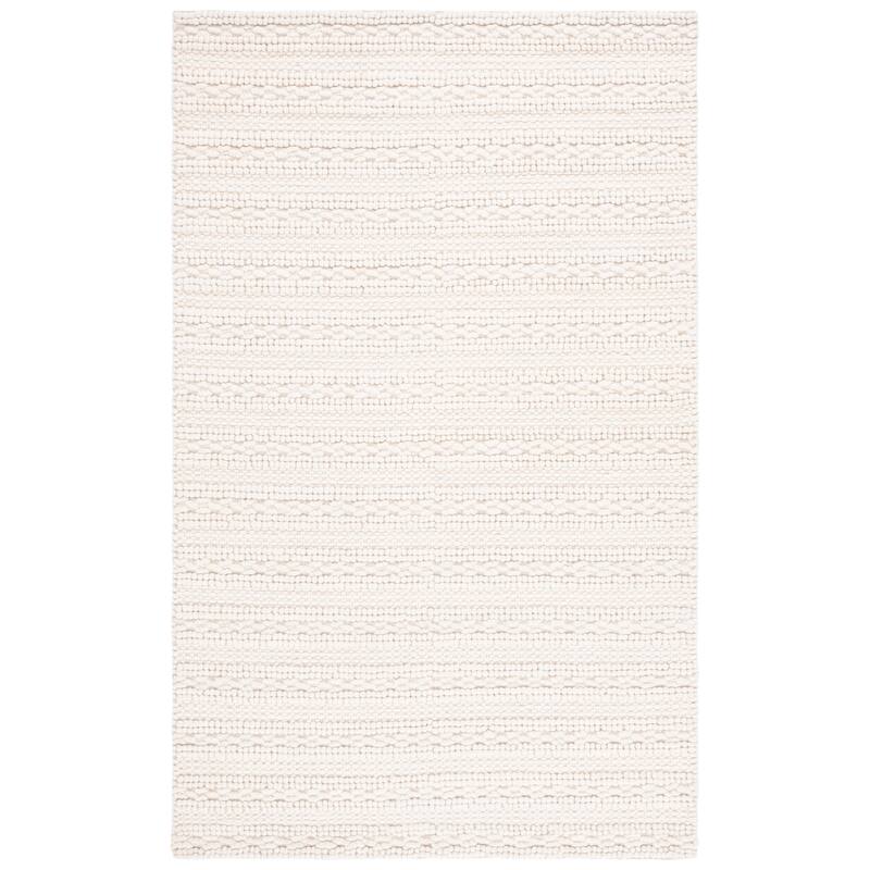 SAFAVIEH Handmade Natura Geja Textured Wool Rug