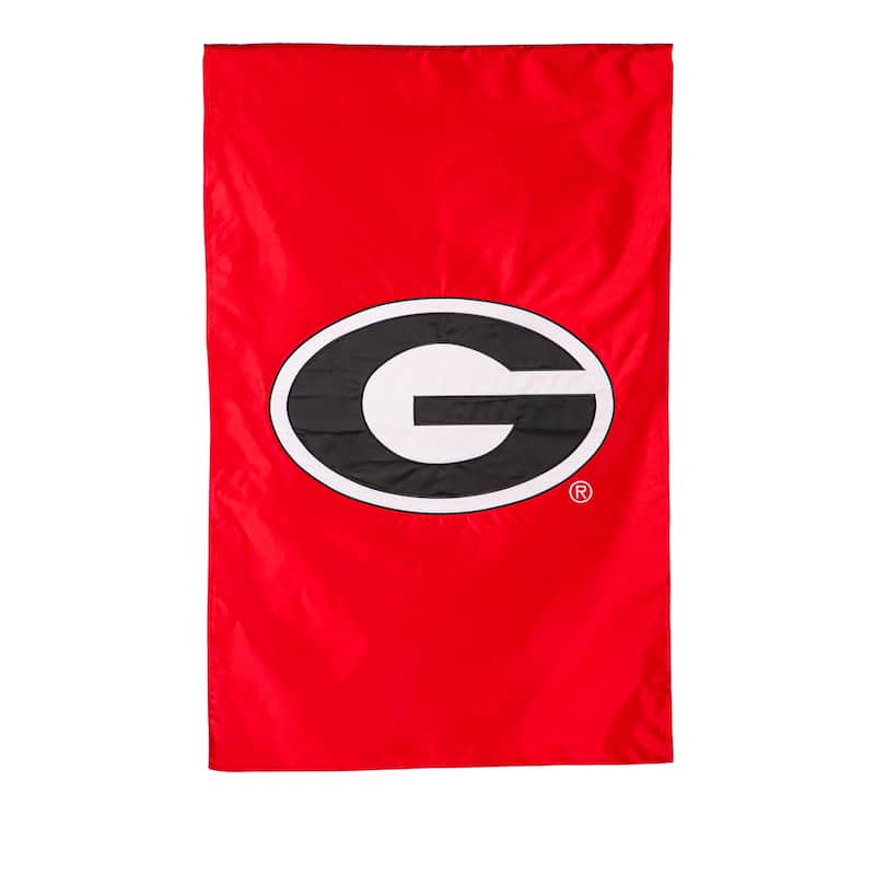 Applique Flag, House Size, University of Georgia