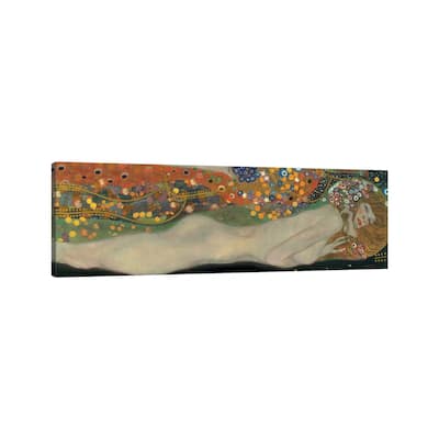 iCanvas "Sea Serpents, Detail IV" by Gustav Klimt Canvas Print