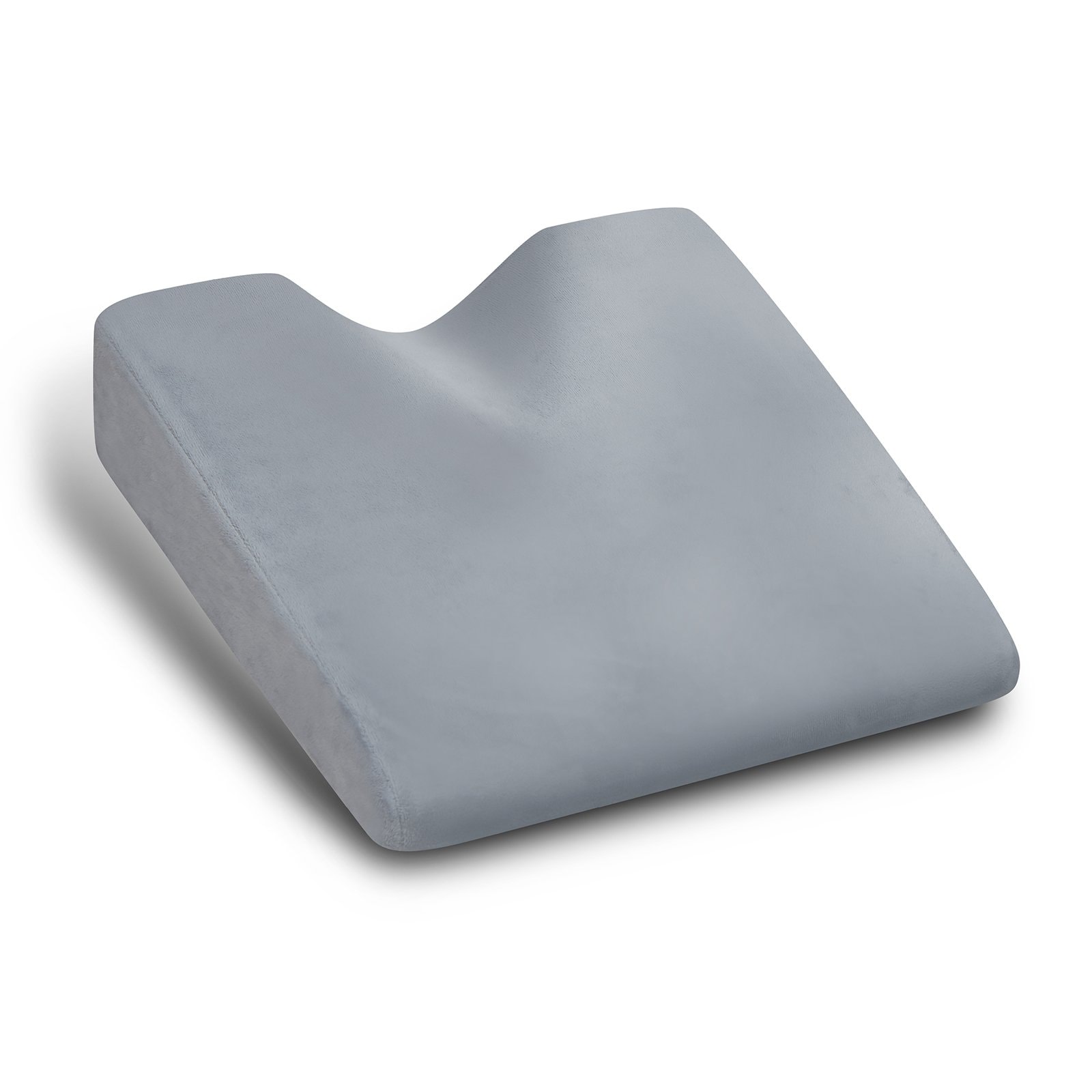 Modvel Gel Enhanced Seat Cushion | Memory Foam Pillow for Office Chair Grey