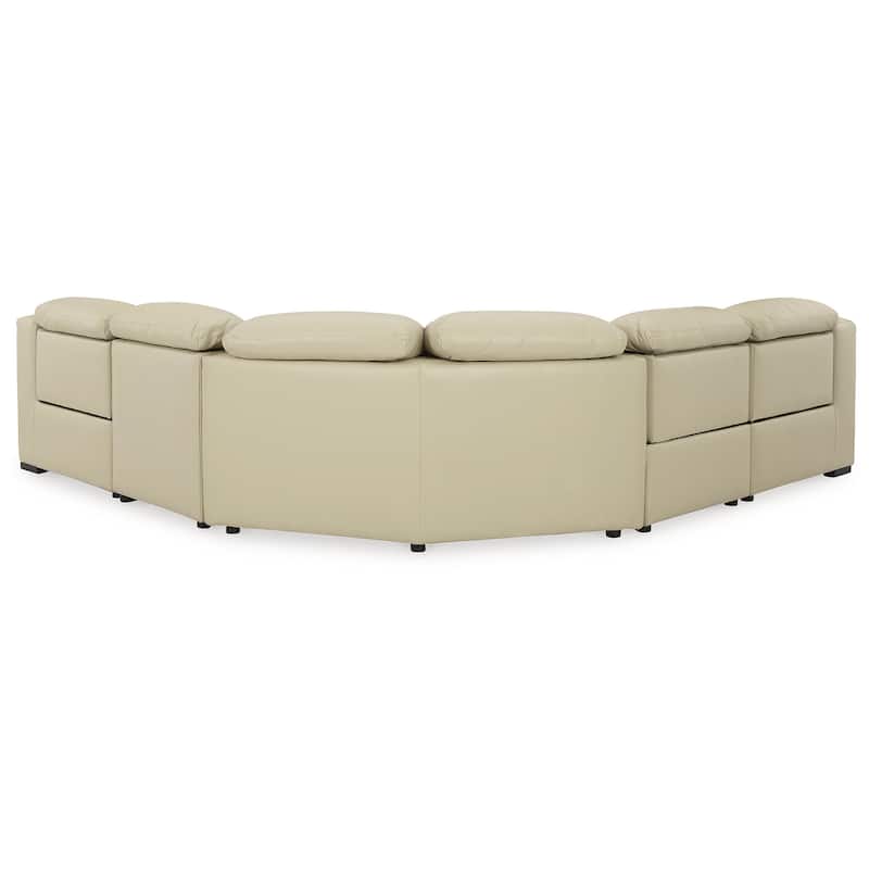 Signature Design by Ashley Center Line 5-Piece Power Reclining Sectional - 120.5"W x 120.5"D x 35"H