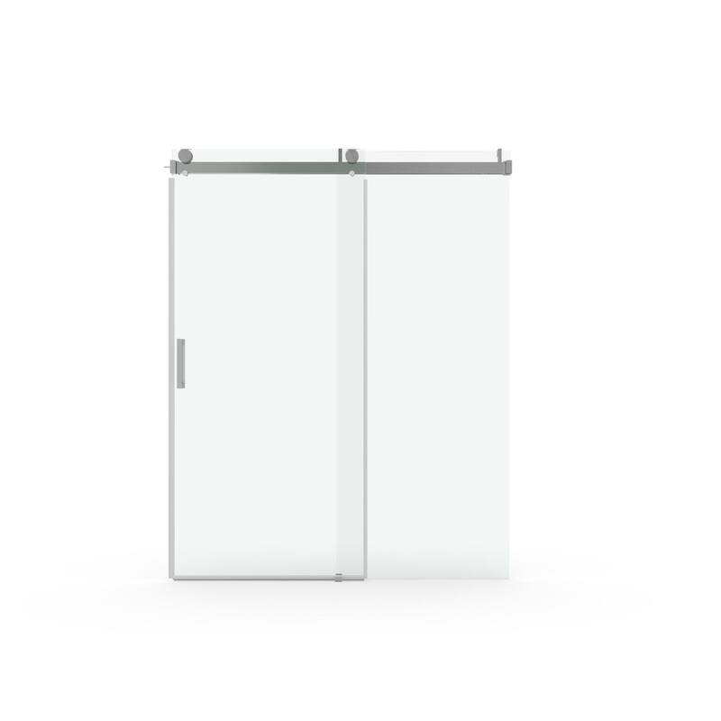 Frameless Shower Door Soft-closing Single Sliding