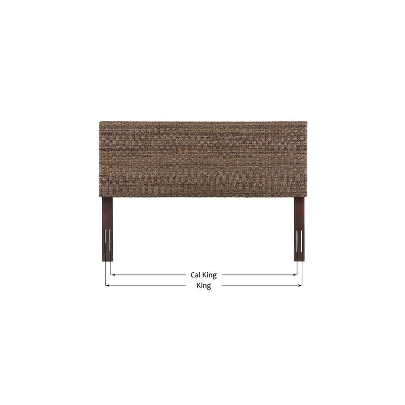 Ashbury Woven Wicker Rattan Abaca Headboard