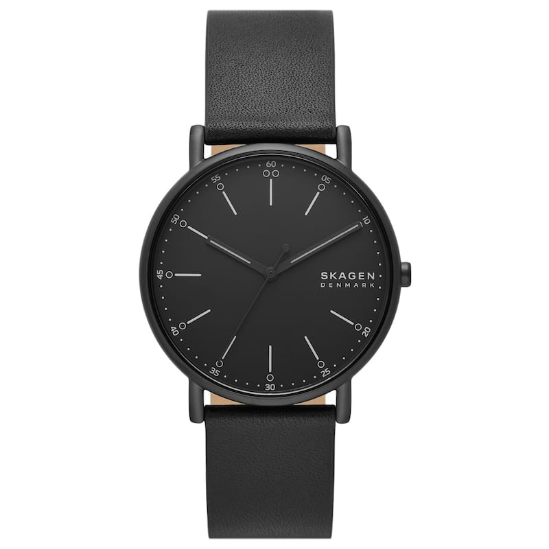 Skagen Men's Signatur Black Dial Watch - SKW6902 - 6 (36)