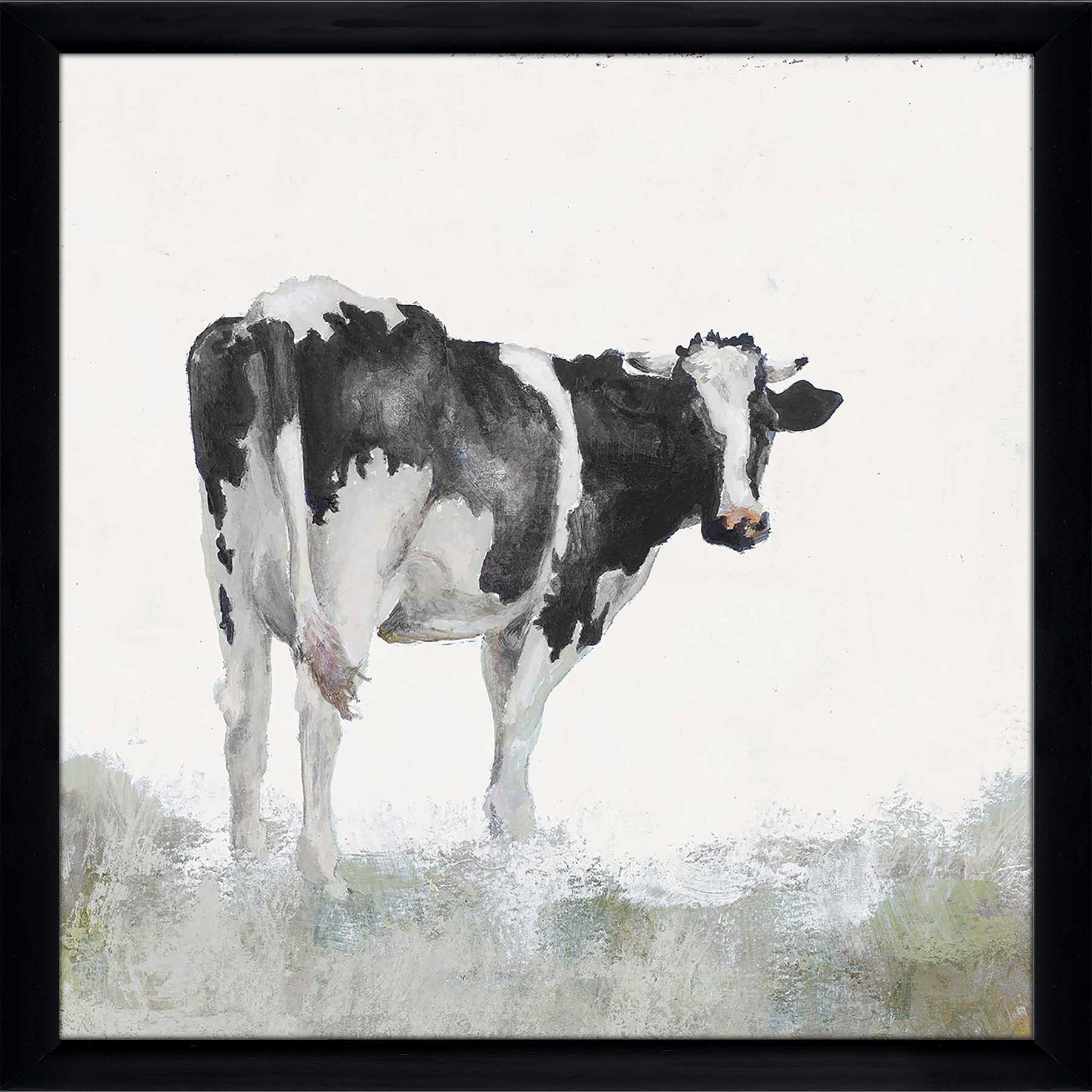 "Posing Cow" Print on Acrylic.