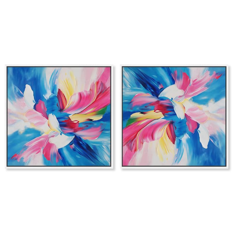 Nature's Beauty Canvas by Art Remedy - 24" x 16" - White