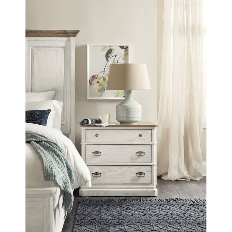 Hooker Furniture Montebello 33" Wide 3 Drawer Luxe Farmhouse Bedroom