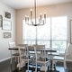 preview thumbnail 5 of 15, Modern Farmhouse 8-Light Chandelier Classic Candle Lights for Dining Room