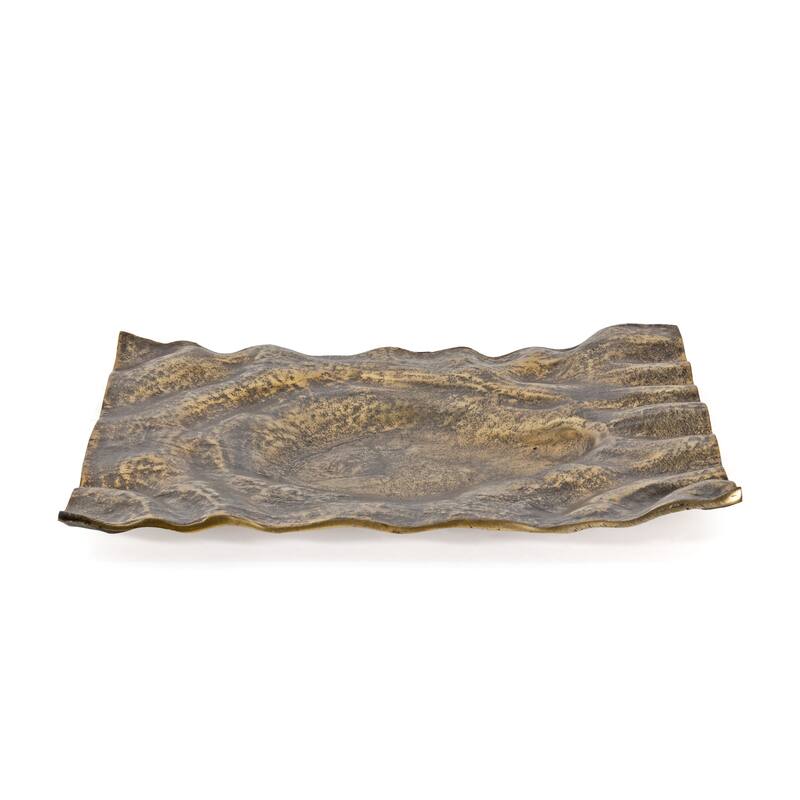 Amaya Decorative Metal Tray